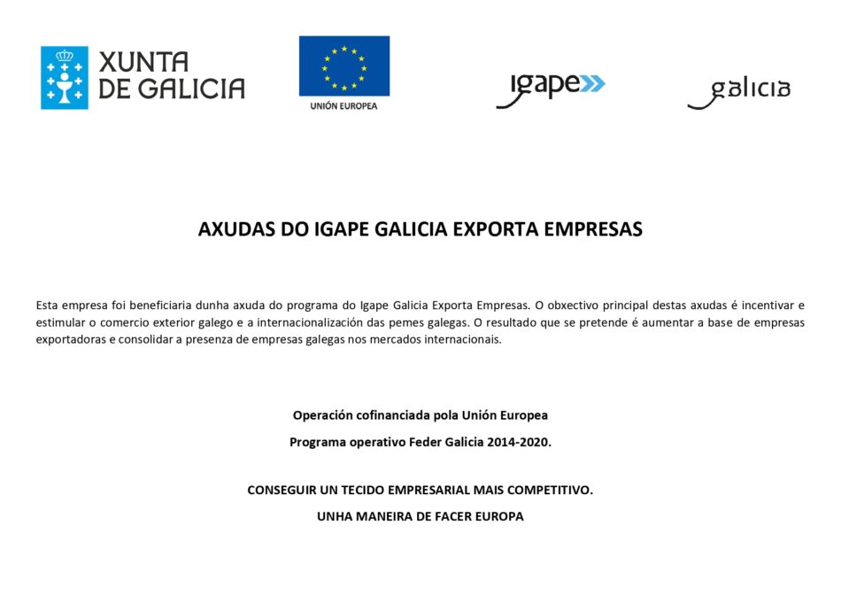AXUDAS DO IGAPE GALICIA EXPORTA EMPRESAS