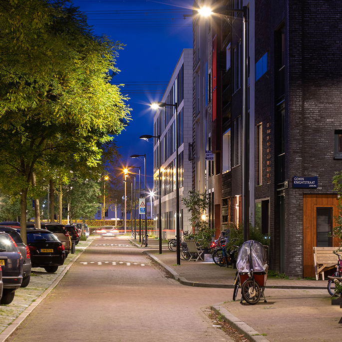 La conquista LED de las calles de Ámsterdam avanza por buen camino